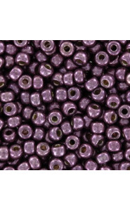 Miyuki rocailles Perlen 8/0 - Duracoat galvanized eggplant 8-4220